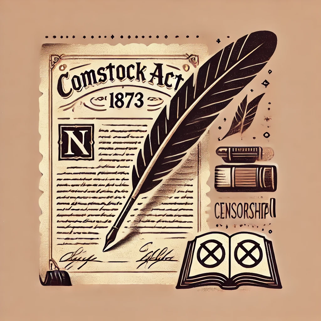 Comstock Act of 1873 image.